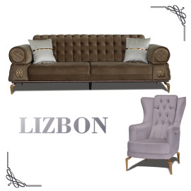LIZBON SOFA SET PIECE LIVING ROOM CHAIR FOR HOME FROM FACTORY WHOLESALE